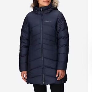 Women's Montreal Down Coat - Midnight Navy - Sz Small